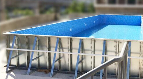 钢结构拆装式整体泳池