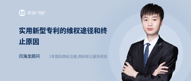 实用新型专利的维权途径和终止原因