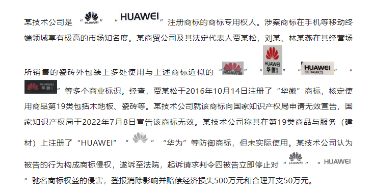 涉案总金额约4千万元！陶瓷行业近年发生7起商标侵权案…(图3)