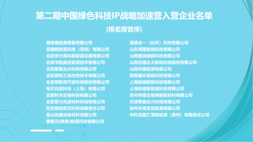 第二期中国绿色科技IP战略加速营开营：赋能绿色产业知识产权国际化发展(图6)