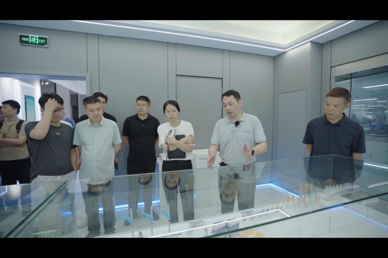 投资者零距离｜湘财证券投教基地走进北交所专精特新企业——普昂医疗(图2)